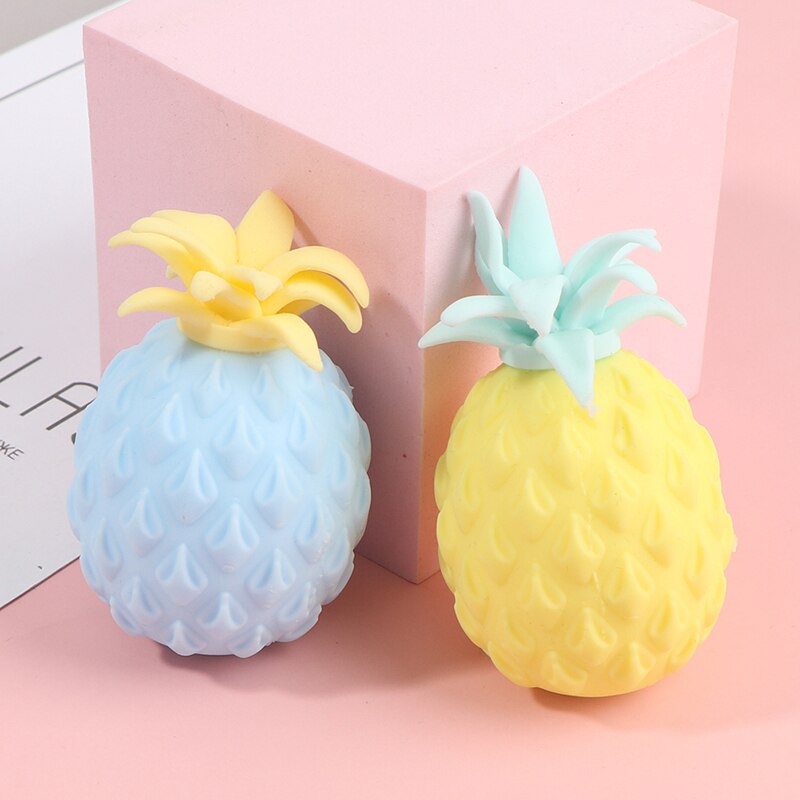 Ananas Anti Stress Bal Grappige Gadget Vent Decompressie Speelgoed Knijpen Speelgoed Decompressie Kinderspeelgoed