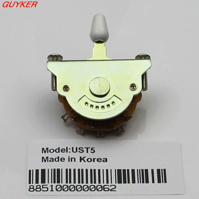 Oak 5 Way Lever Switch For ST Electric Guitar CODE:UST5