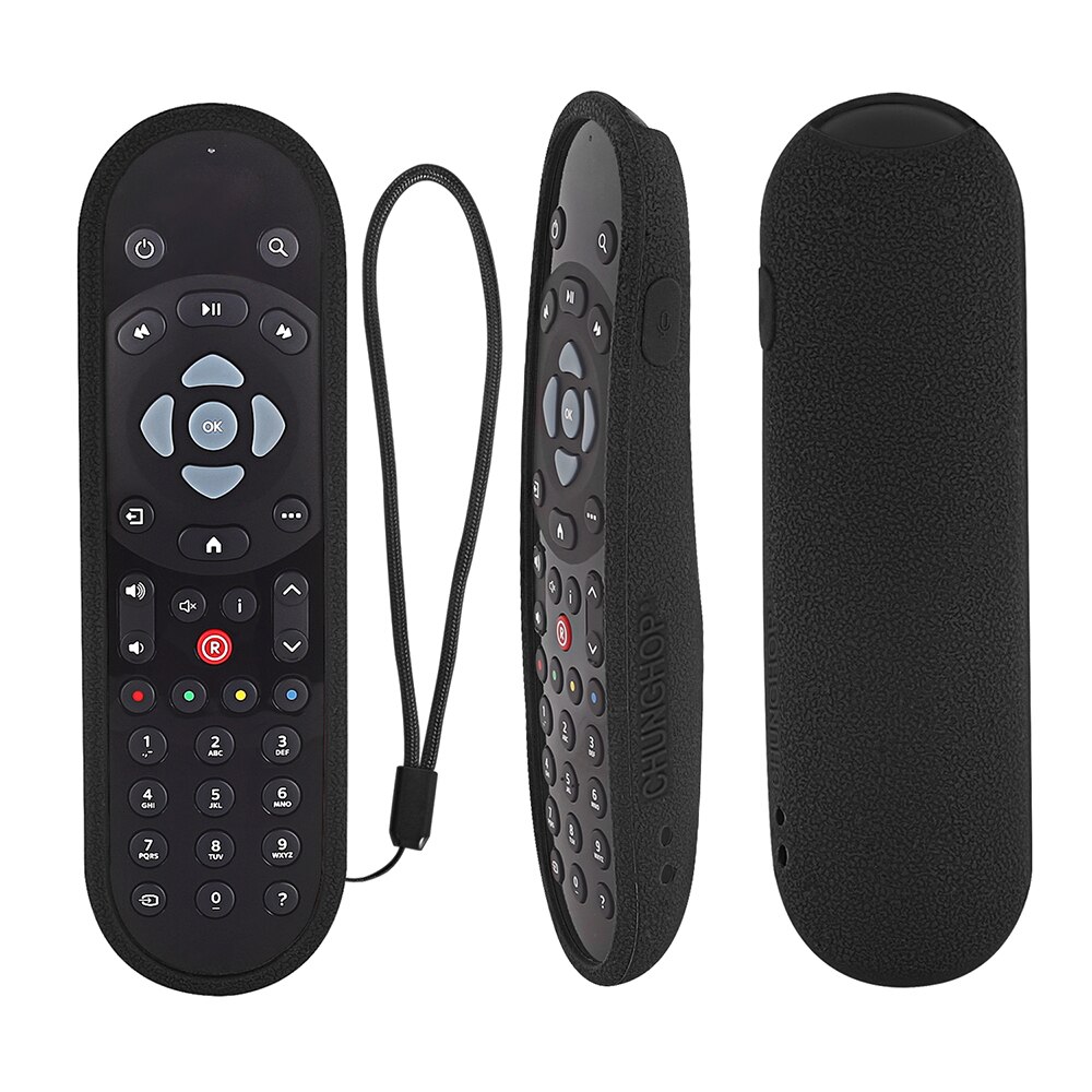 Remote Control Covers For SKY Q Shockproof Protective Case Compatible Touch And Non-Touch Skin-Friendly With Hand Loop