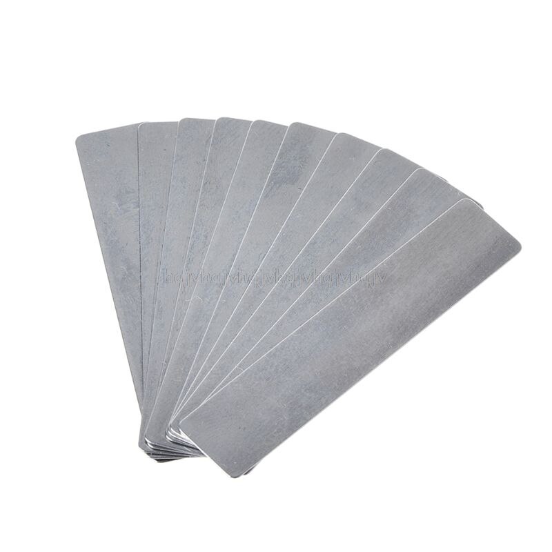 10 Stks/partij Voor Zuiger Compressor Ventiel Plaat 11*57Mm/10*46Mm Granaatscherven pakking Air Compressor Spare Papier O01