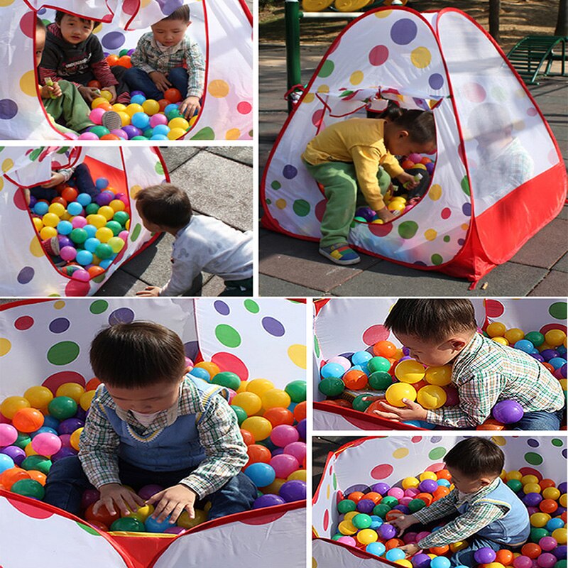 1Set/50Pcs Diameter 5.5cm Ball Fun Ball Soft Plastic Ocean Ball Baby Kid Toy Swim Toy Water Pool Ocean Wave Balls