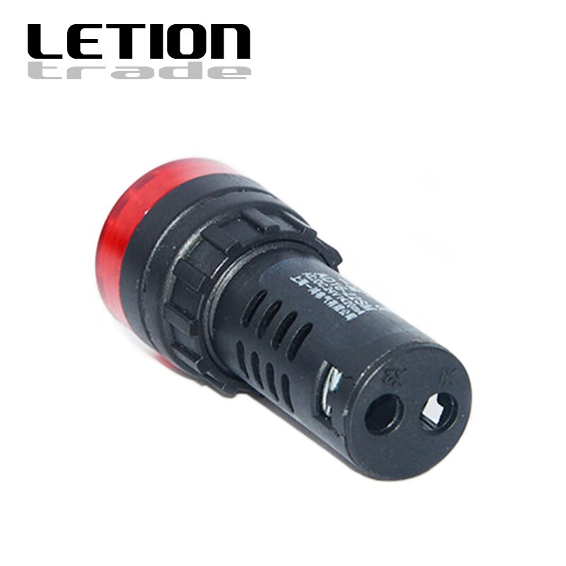Ad16-22sm røde høj decibel miniature elektronisk 22mm intermitterende lyd flash alarm buzzer 12v 24v 36v 36v 48v 110v 220v 380v
