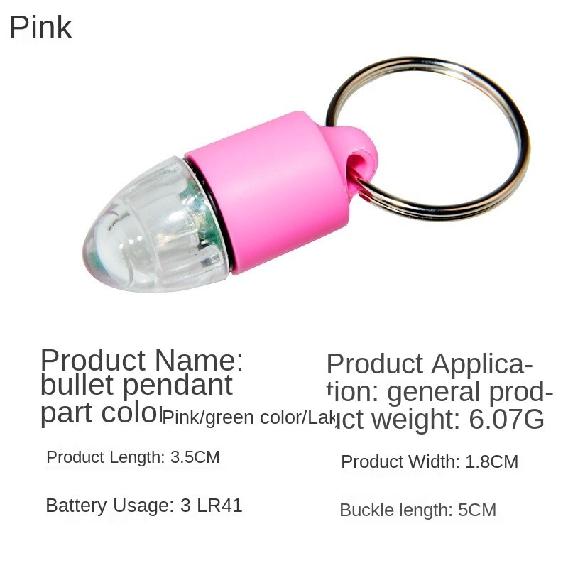 Dog Tag Huisdier Led Licht Hanger Night Flash Dierbenodigdheden Ketting Maatwerk Brilhante Para Caminhada Ao Ar Livre: Pink2