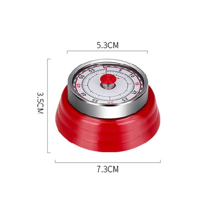 Kitchen Mechanical Timer 60min Loud Alarm Cooking Sleeping Meeting Sports l29k