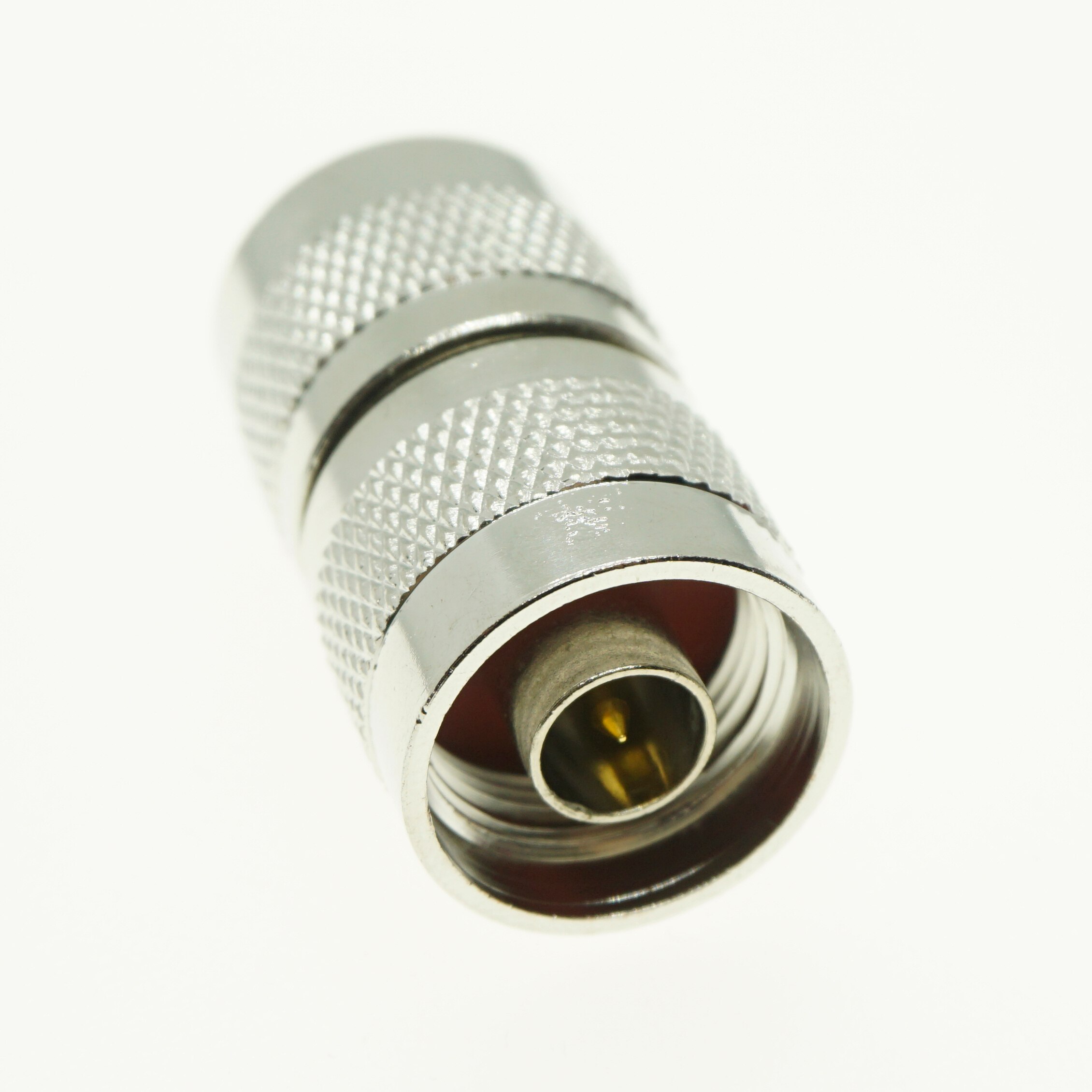 N To N Cable Coax Connector Socket Brooches N Male Jack To N Male Plug Nickel Plated Brass Straight RF Coaxial Adapters