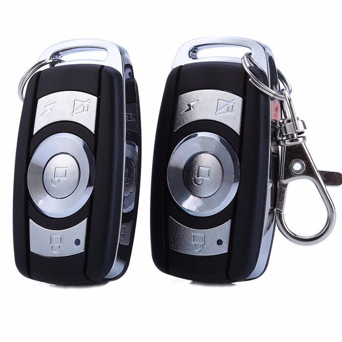 Elice-système d'alarme universel de voiture | Protection de sécurité d'alarme pour cambrioleur de véhicule à 1 voie avec 2 télécommandes automobiles, ,