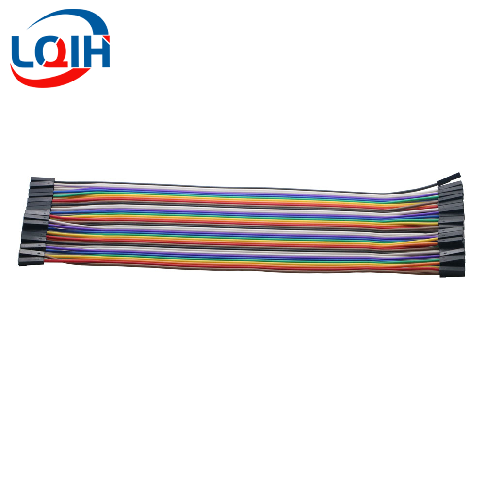 40-120 unidades de cables de puente Dupont de 10/15/20 cm y 40 pines, macho a macho, macho a hembra y hembra a hembra, para kits de bricolaje