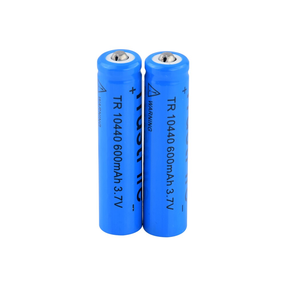 Ycdc 2 / 4 /8Pcs 10440 Batterij 600Mah 3.7V Oplaadbare Lithium Aaa Batterijen Knop Top