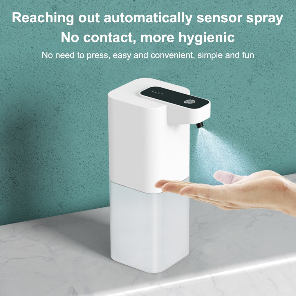 Automatische Dispenser Badkamer Infrarood Oplaadbare Hand Wassen Machine IPX4 Waterdichte Hervulbare Aanrecht Pomp