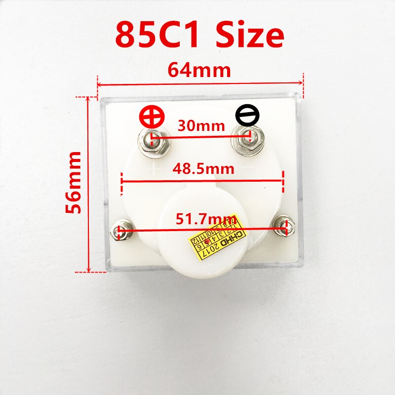 85 c 1 dc analog panel voltmeter amperemeter amp volt meter måler 500ua 50ma 1a 5a 10a 20a 30a 50a