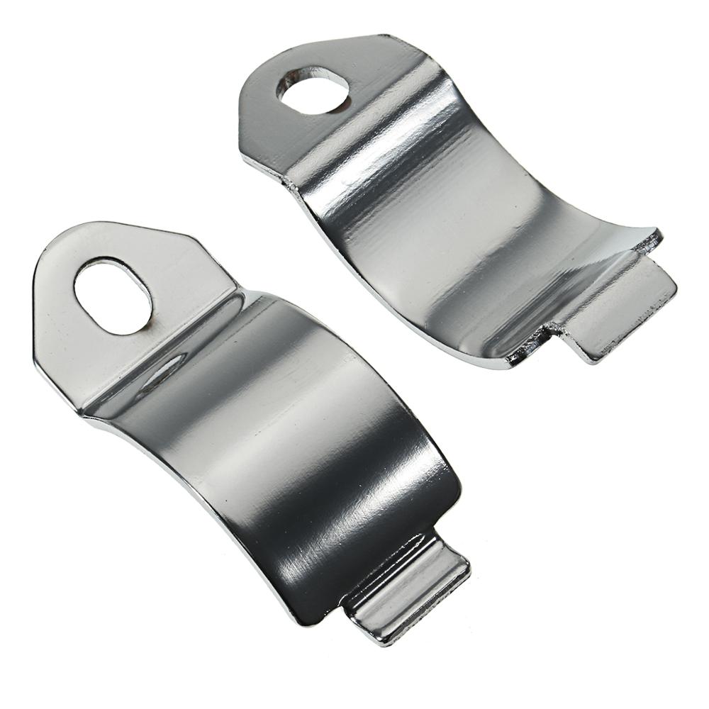 28mm-43mm Motorrad Zubehör Motorrad Scheinwerfer Montage Halterung Erzähler Gabel Klemme Kopf Lampe Halfter Für Harley