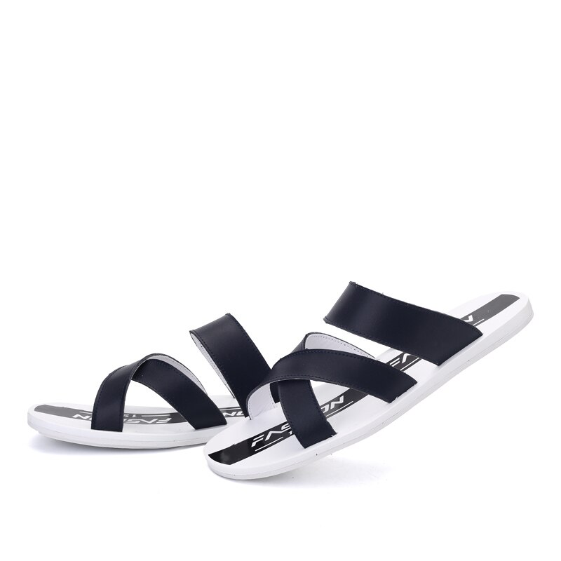 chancla bulk shoes genuine playa sandalet imitation man teenslippers summer for homme flops fish mens herren soft rubber