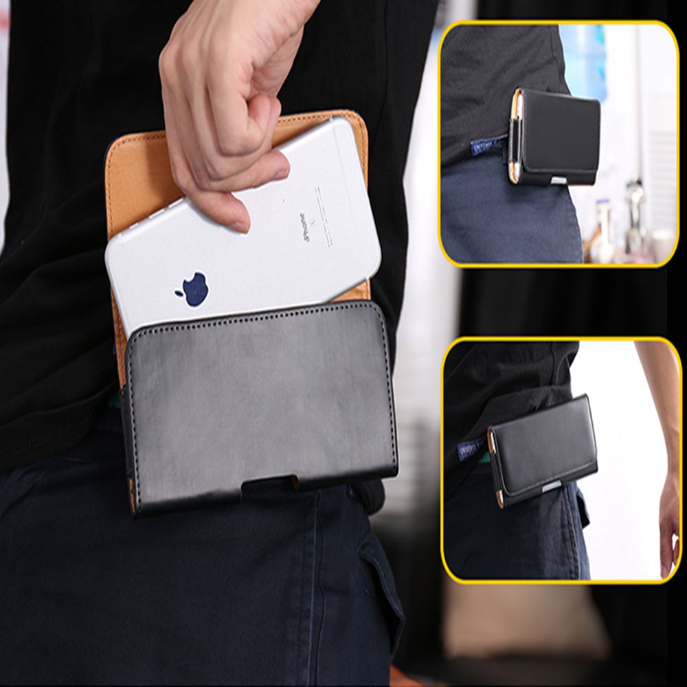 KISSCASE Riem Holster Tas Voor iphone 5 5 s SE X XR XS Max pouch Voor iphone xr holster Voor iphone xr pouch Universele Lederen Taille