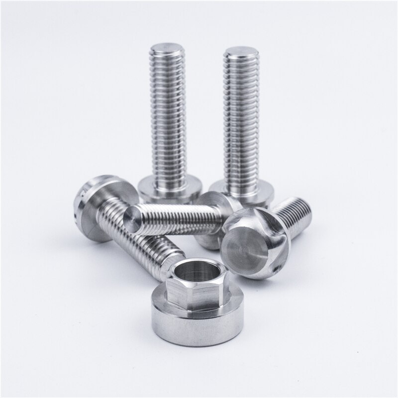 Tornillos antirrobo de seguridad, Tuercas de perno M6 M8 M10, Perno de acero inoxidable 304, accesorios para toldo de bicicleta de montaña, luz LED