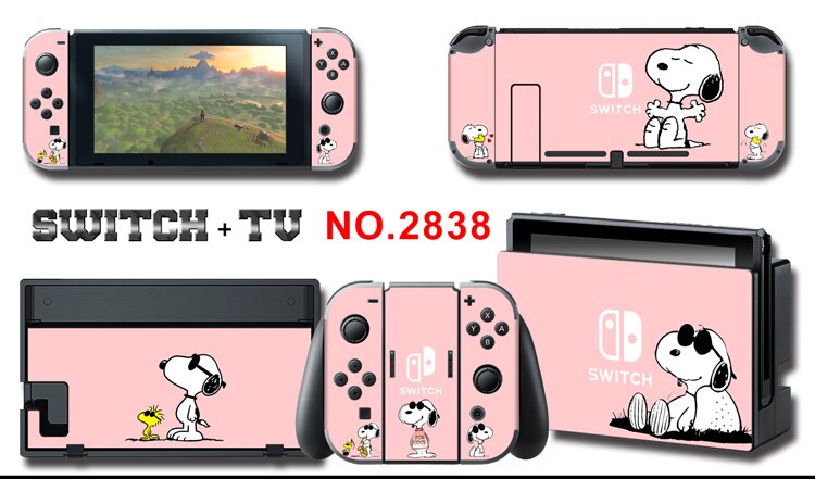 Vinile Autoadesivo Della Pelle Dello Schermo Coniglio/Snoop y Skin Protector Adesivi per Nintendo Interruttore NS Console + Controller + Del Basamento sticker