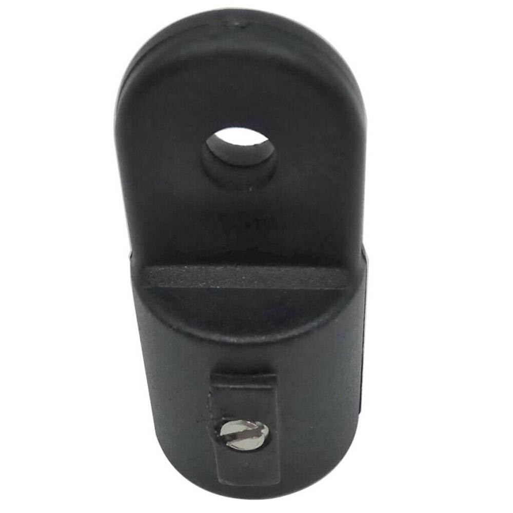 Marine 16 Stck Schwarz Nylon 4-Bogen Bimini oben Yacht Stiefel Armaturen Hardware- 3/4"