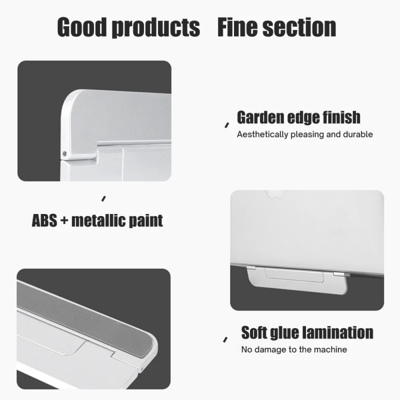 Portable Laptop Stand for 11/13/17 Inch Adjustable Riser Foldable Heat Dissipation Support Bracket Notebook Holder for Macbook