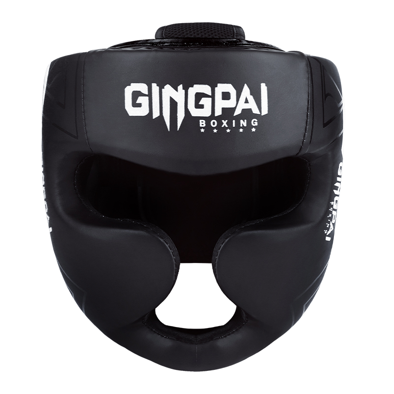 boxeo MMA casco de seguridad protectores de cabeza casco de entrenamiento para niños adultos Muay Thai Kickboxing cascos totalmente cubiertos: L / Morado
