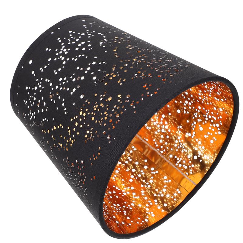 Hollow-Out Cloth Lamp Shade Clip-Bulb Light Cover Light Shade Lamp Cover Hollow Out Fabric Clip Bubble Lampshade