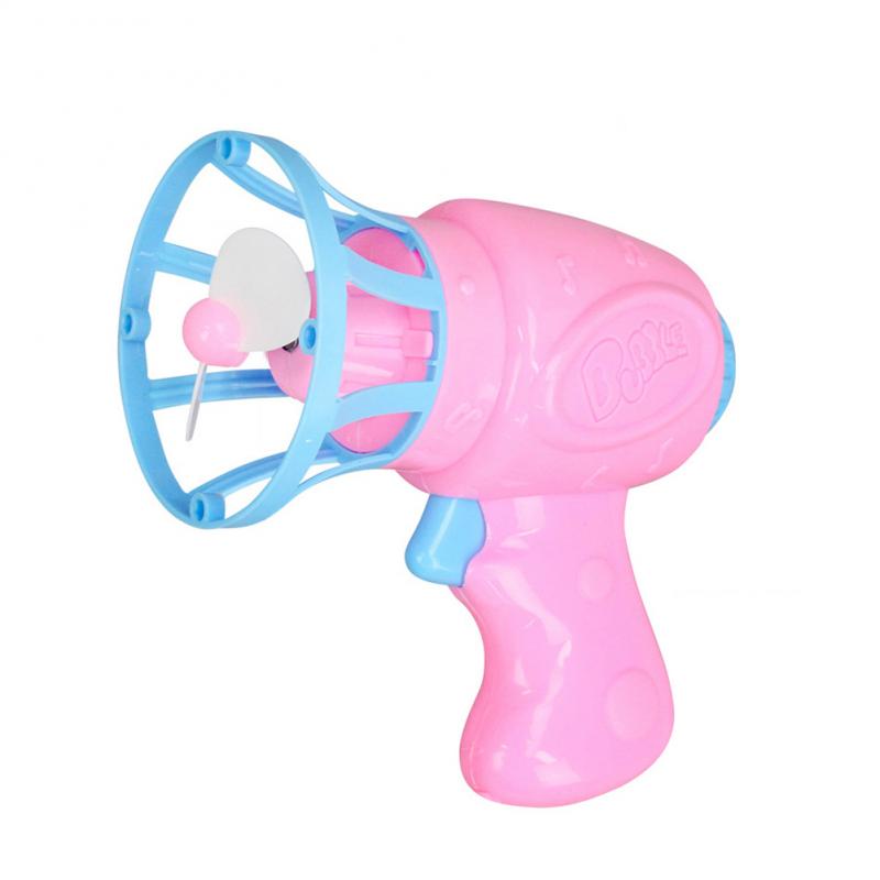 3IN1 Bubble Blower Machine Toy Kids Soap Water Bubble Gun Blower Summer Outdoor For Party And DIY