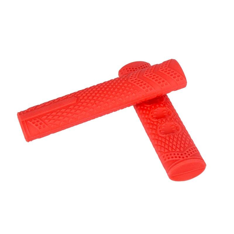1 Paar Fiets Siliconen Brake Handvat Lever Cover Protecto Mtb Racefiets Bescherming Mouw Voor Fietsonderdelen: Red