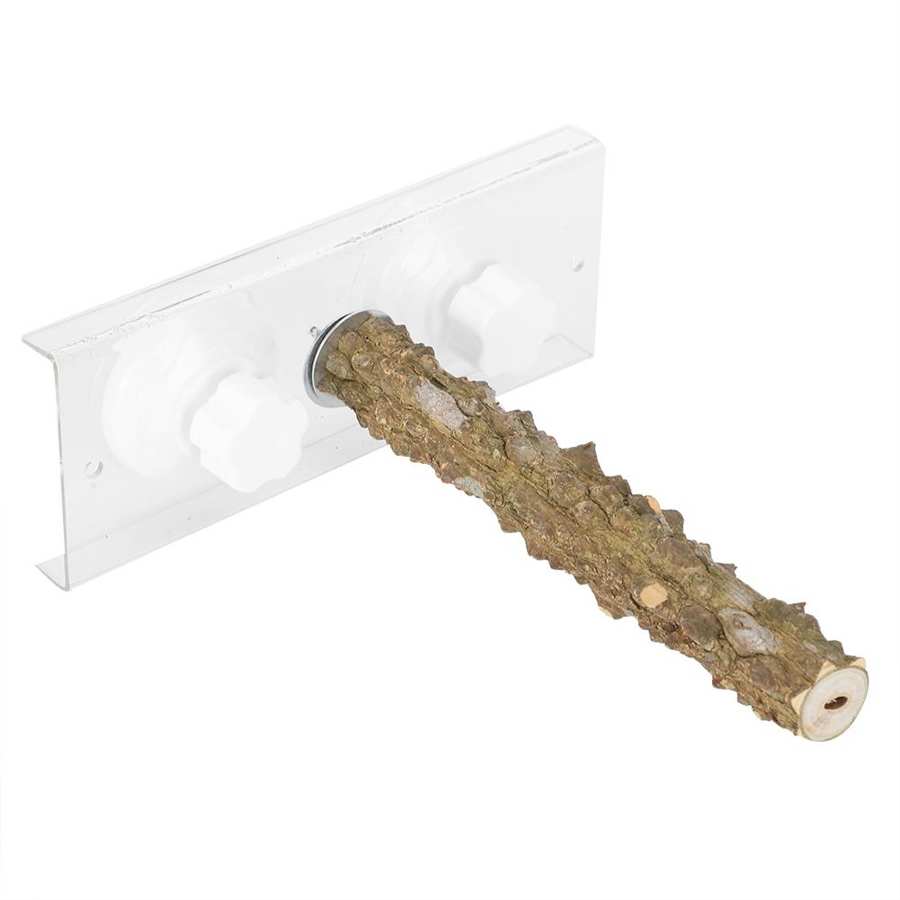 Parrots Standing Rod Bird Shower Perch Bird Shower Standing Rod with Suction Cup for Birds Pets