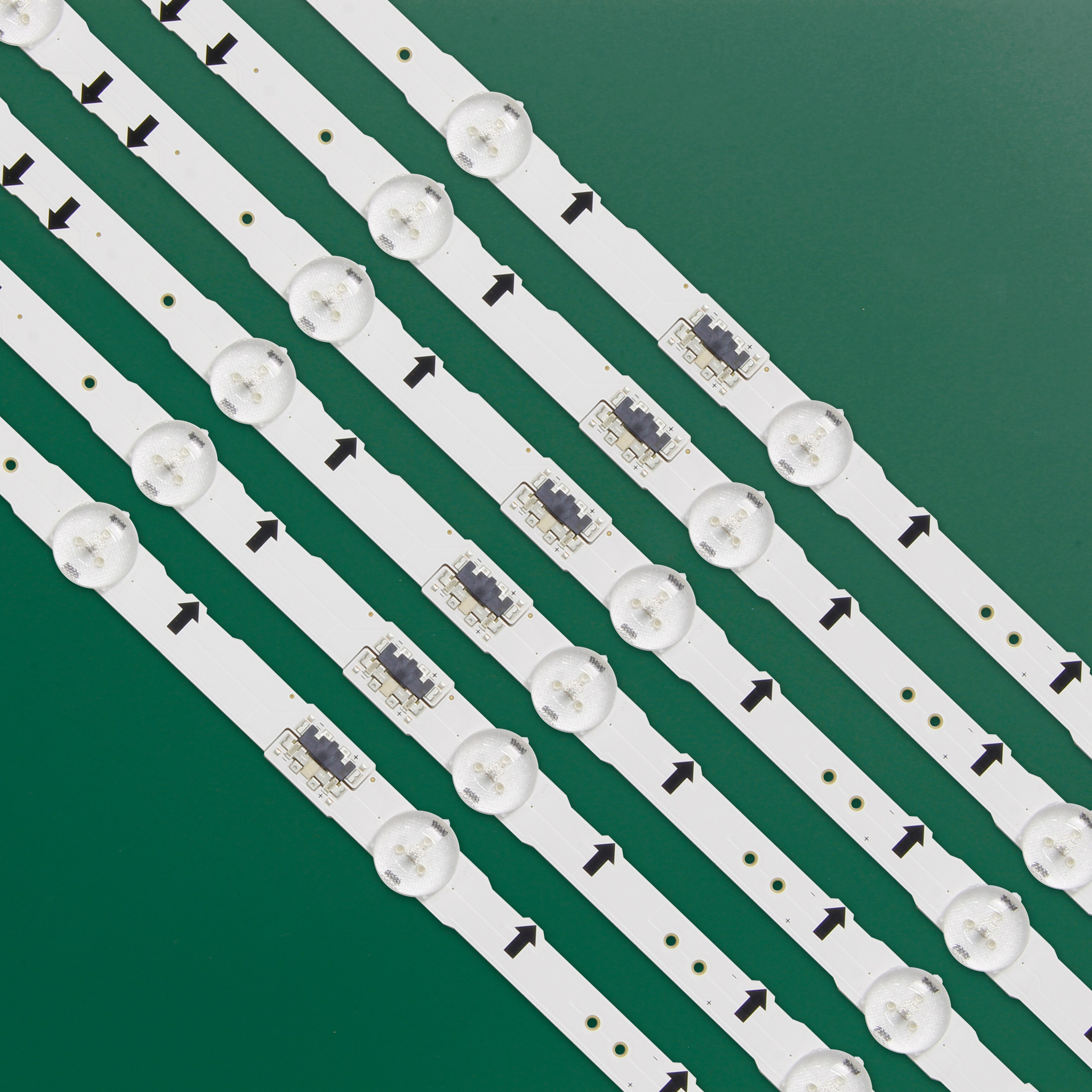 12 stuks ledstrip 2014 svs 55 d4ge-550 dca -r3 d4ge-550 dcb -r3 voor sam sun  ue55 h 6800 ue55 j 5600 ue55 j 5510 ue55 j 6300 cy-gh05 bglv 4h