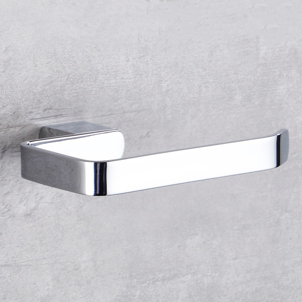 Handdoek Houder Koper Solid Chrome Papieren Handdoek Houder Badkamer Muur Papierrol Houder Verchroomd Handdoekenrek