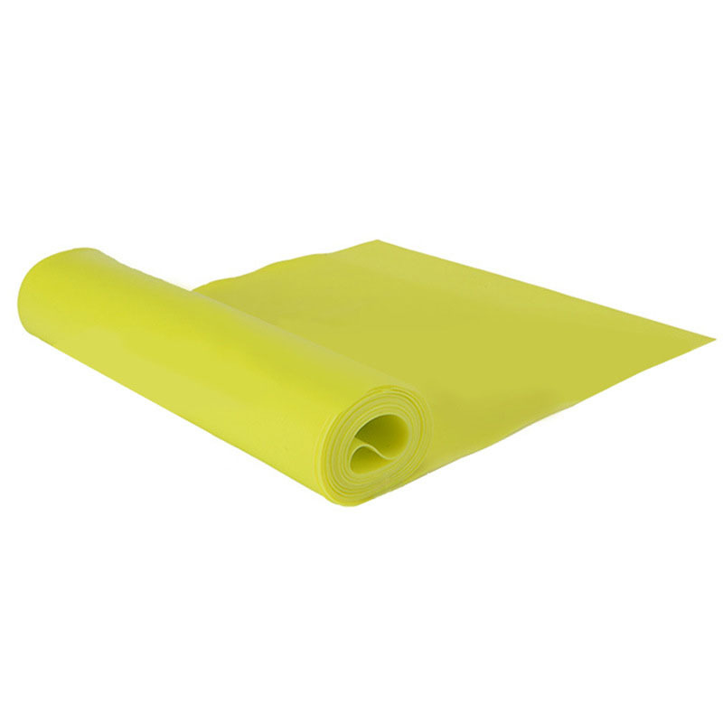 Banda de resistencia para Yoga, Pilates, bandas elásticas de entrenamiento largo para fisioterapia, bandas elásticas de ejercicio de fuerza para el hogar y la parte inferior del cuerpo: YELLOW