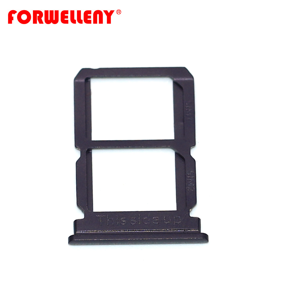 For Oneplus 5 / 5T A5000 A5010 Micro Sim Card Holder Slot Tray Replacement Adapters black gray gold: gray