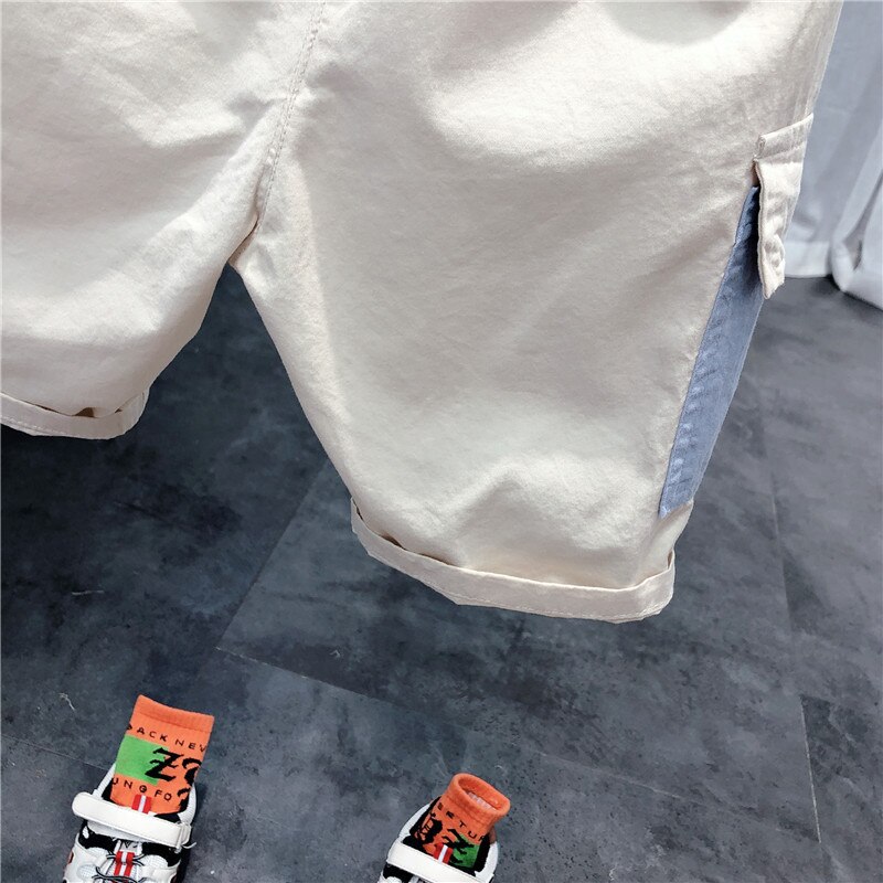 2 3 4 5 6 años Pantalones cortos para niños pequeños pantalones cortos informales sueltos de empalme para niños pantalones de verano para bebés recién llegados pantalones cortos para bebés