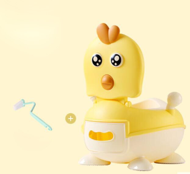 baby products plastic kids potty training chair baby potty chair: Yellow