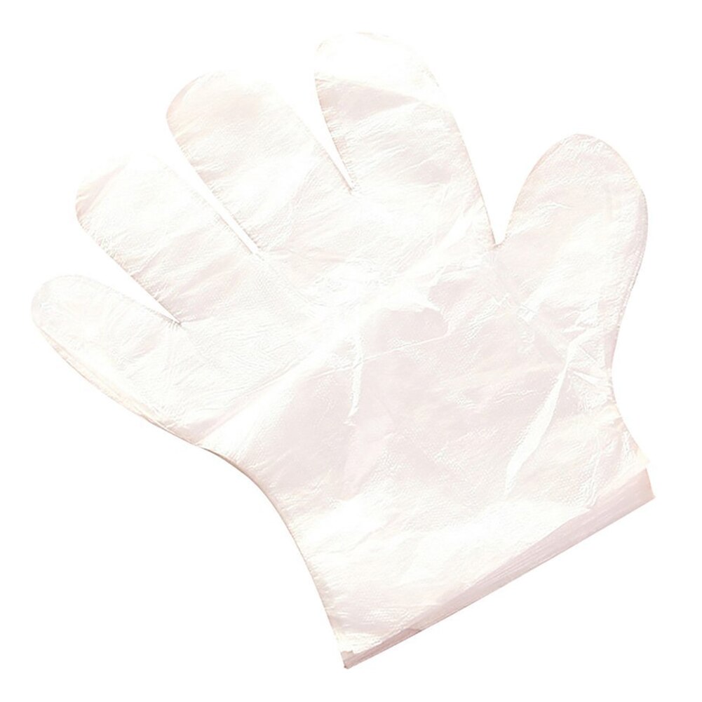 Clear Plastic Disposable Gloves Restaurant Home Service Catering Hygiene Supplies NDS