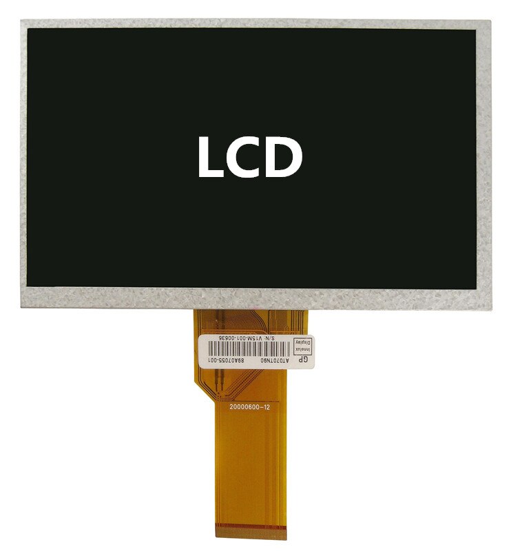 7 Inch LCD Screen Touch Screen Panel AT070TN94 AT070TN93 AT070TN90 92 V.X Car DVD Navigation LCD Replacement Parts: Blue