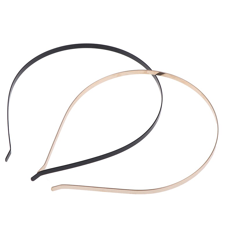 3 Kleuren Plain Metal Haarband Decoratieve Metalen Hoofdband Voor Meisjes Haar Band Diy Craft Haar Hoepel