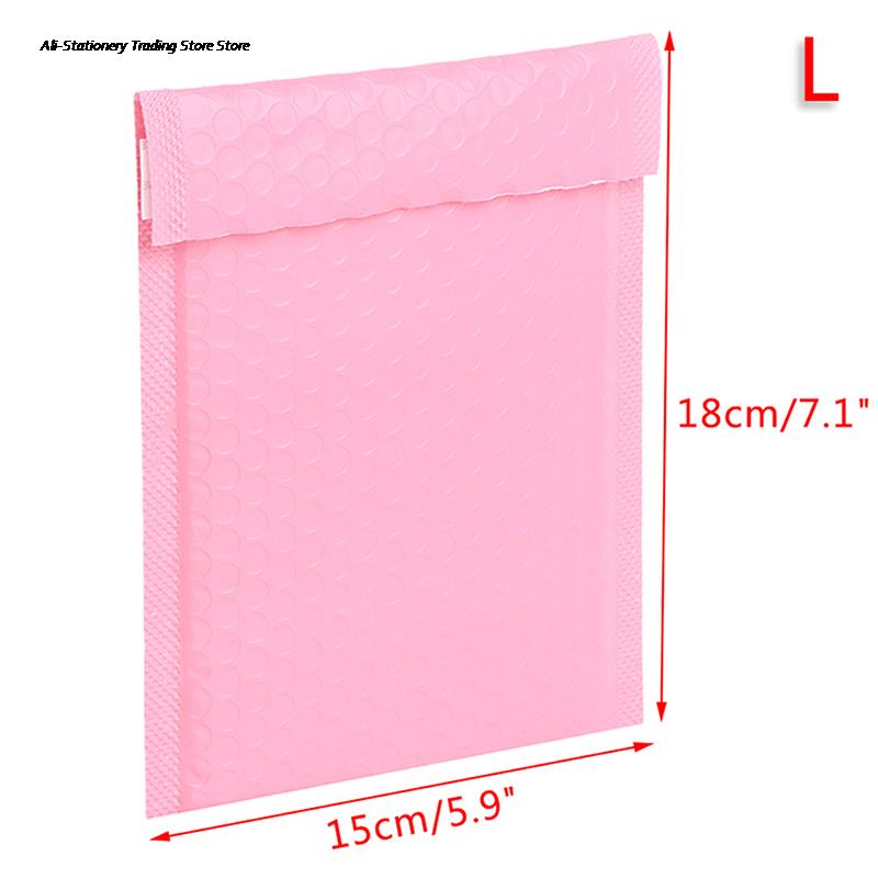 20Pcs Bubble Mail Bubble Envelope Filled Mail Envelope Bubble Mailers Padded Envelopes Lined: Pink L