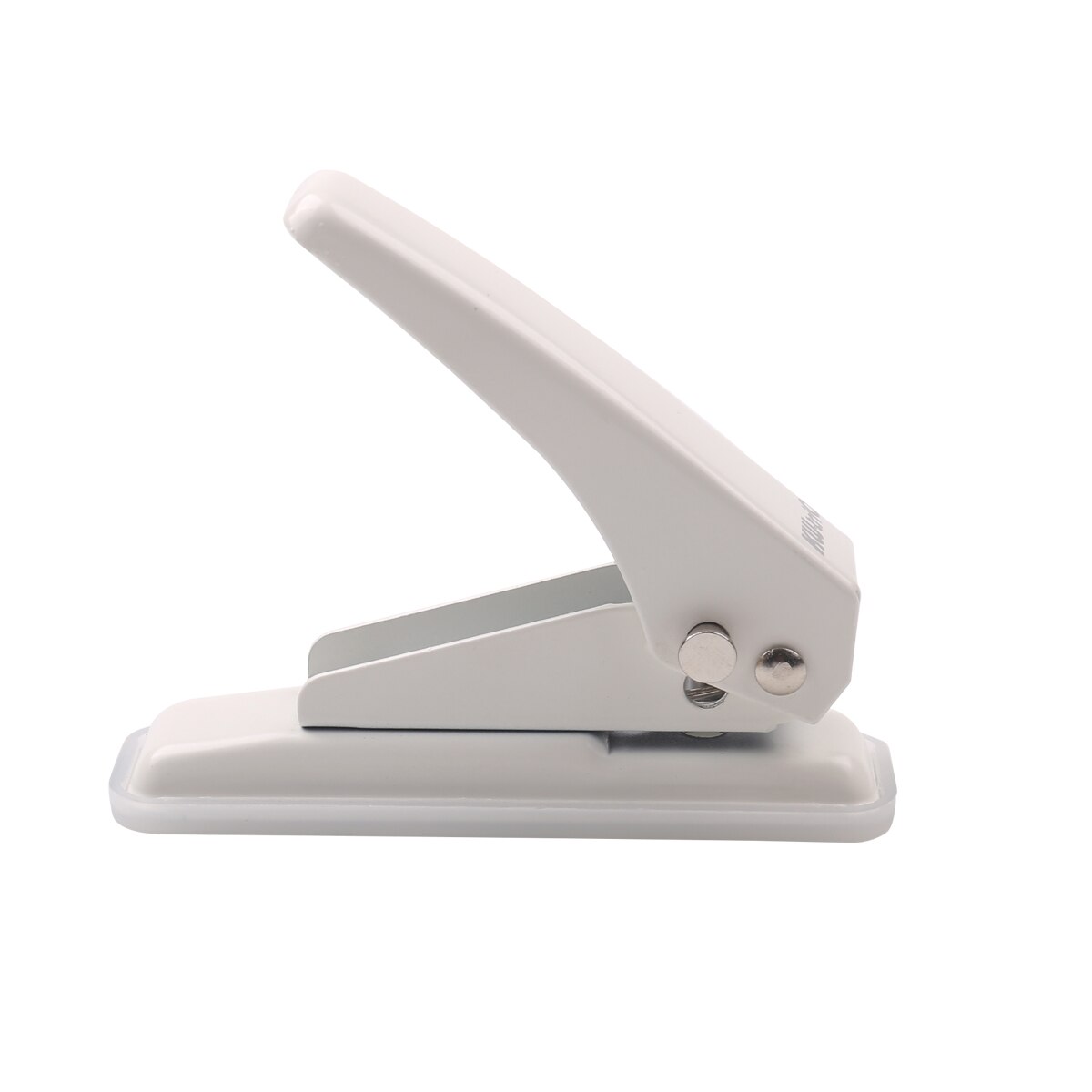 Mini 6Mm 20 Vel Capaciteit Metalen Enkele Perforator 1-Gat Papier Puncher Gaten Verminderde Inspanning Met Kladjes collector Voor Kantoor