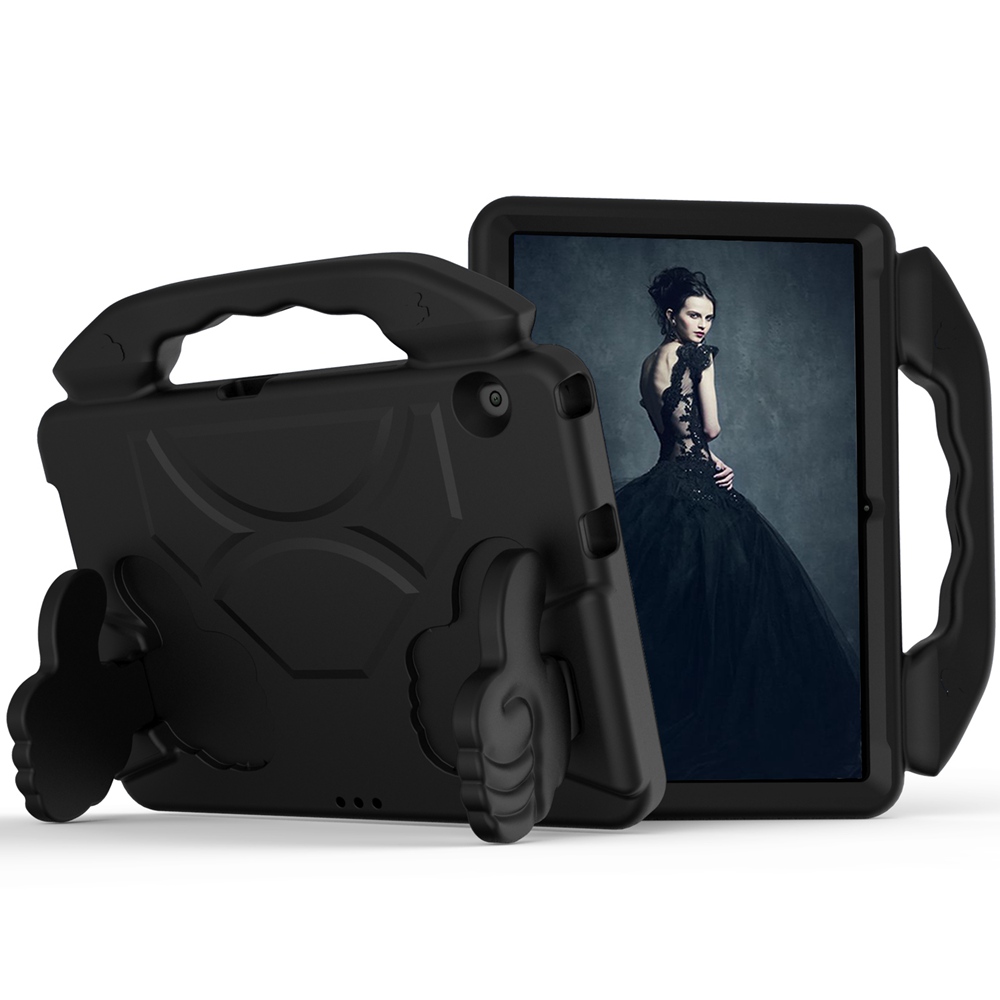 Funda para Huawei Mediapad T5 10 AGS2-W09/L09/L03/W19 T3 10 AGS-L09 AGS-L03, carcasa de espuma EVA a prueba de golpes con soporte para tableta: Negro / For Huawei T3 10