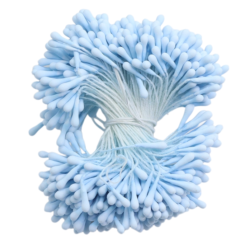 Estambre de flor Artificial, miniperla pistil para boda, , decoración del hogar, accesorios DIY, 2mm, 400 piezas: Gris