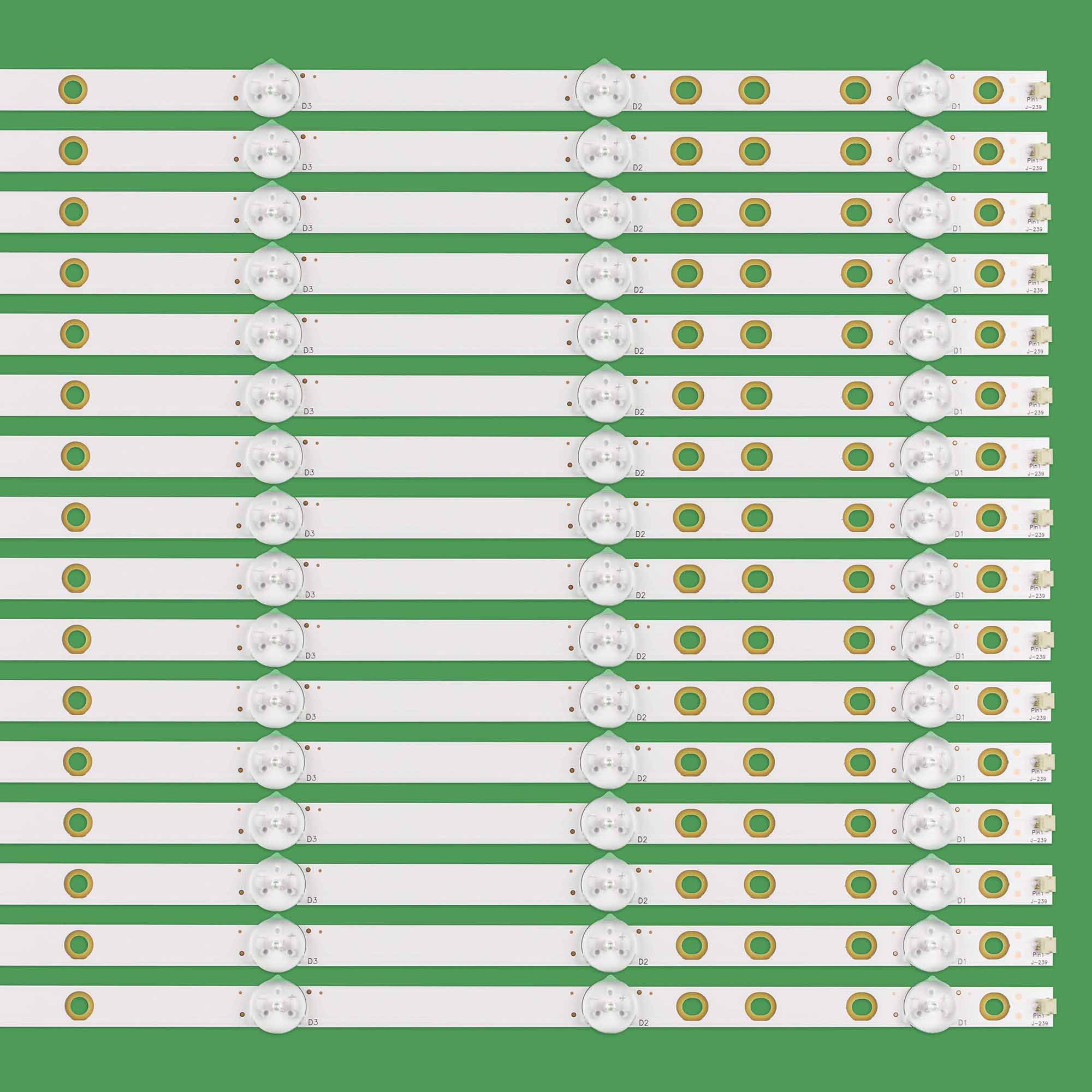 16pcs/set LED backlight strip for Sony KDL-65W850C KDL65W855C KDL65W857C KDL65W859C KDL65W809C KDL65W850C 650TV02 V3 T650HVF05