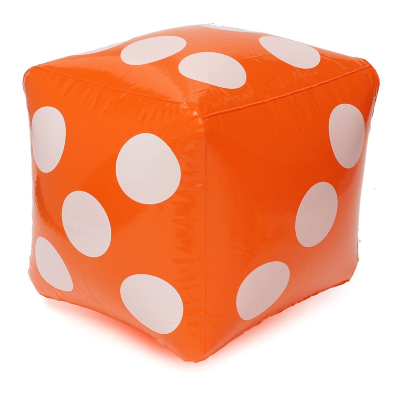 Square PVC Novelty Giant Inflatable Number Dice Outdoor Beach Pool Party Garden Games Digital Dices Entertainment