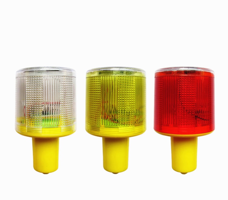 Solarbetriebene Ampel, LED Solar- Sicherheit Signal Leuchtfeuer Alarm Lampe Solar- Notfall LED Strobe Warnleuchte