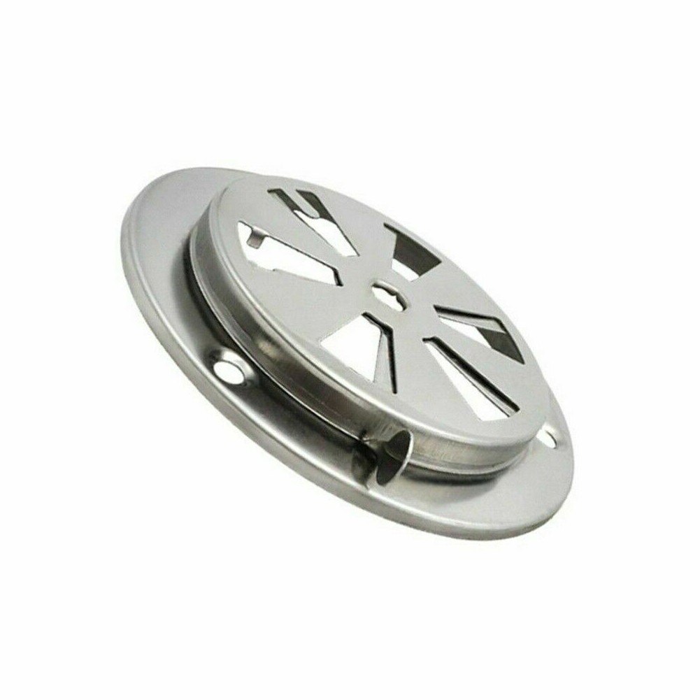 Rvs Bbq Grill Roker Uitlaat Vent 95/125Mm Ronde Oven Air Vent Demper Vervangende Onderdelen Keuken accessoires