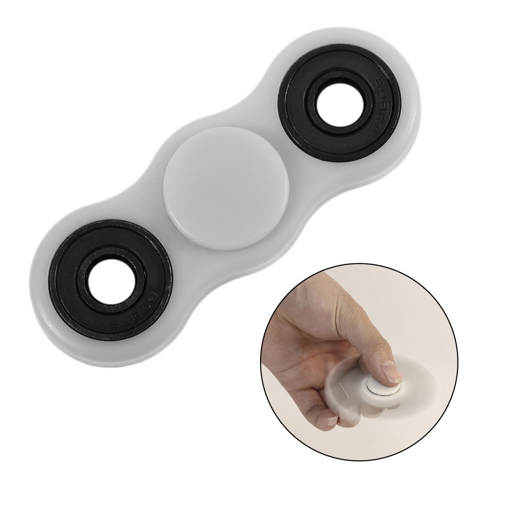 New Hot Liscia Contorno Tre Fori Del Nitruro Di Silicio Cuscinetto Lungo Tempo Ridurre Lo Stress Dito della Mano Spinner Giocattolo Regalo Per I Bambini: 4