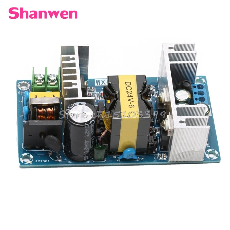 AC 100-240V zu DC 24V 6A 150W Netzteil AC-DC Energie Modul Bord schalten G08 whosale &