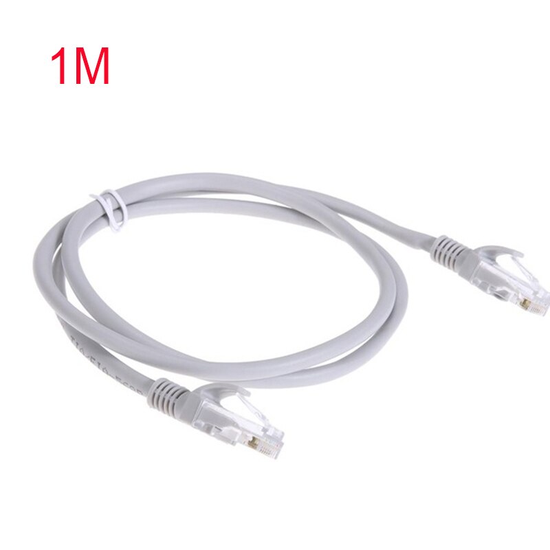1m / 5m / 10m / 15m / 30m / 50m / 100m cat 5e rj45 ethernet-kaapeli, verkko-lan-kaapeli (patch-johto): 1m