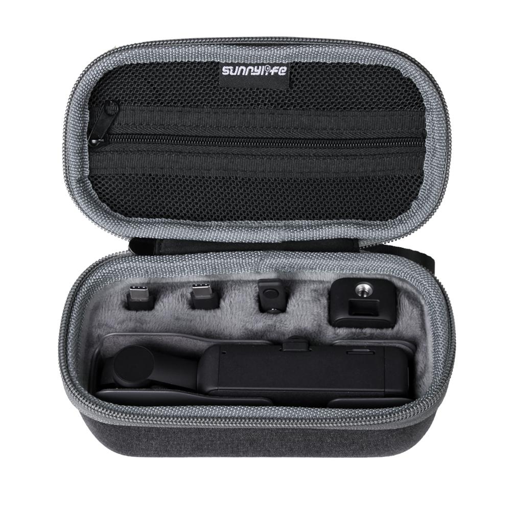 Caja de almacenamiento para accesorios de Dron DJI Pocket 2, bolso de cardán con asa portátil a prueba de golpes, bandolera protectora de un solo hombro: Style A