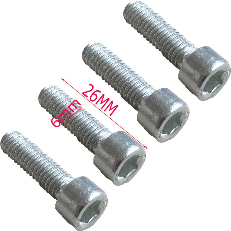 38 44 54 64 74 tand 38t 44t 54t 64t 74t t8f 35mm baghjul mini moto atv quad dirt pit pocket bike cross 47cc 49cc dele: Skrue  x 4 stk