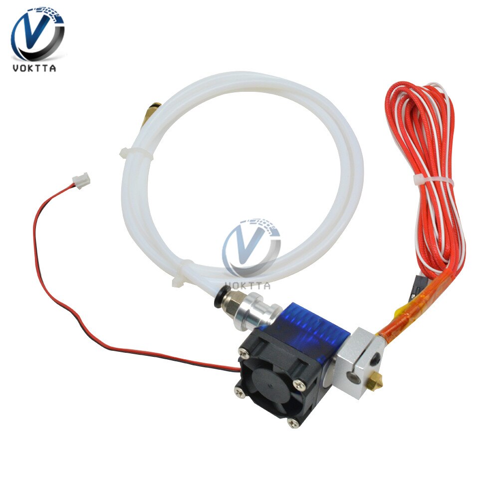 E3D V6 J-Head Hotend Metalen Extruder Kit 0.4/1.75Mm J-Head Remote Extruder Met Enkele koelventilator Voor 3D Printer Onderdelen