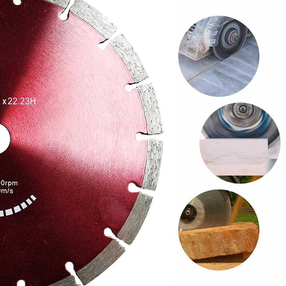 230mm 9 Zoll Kreissäge Klinge Multitool Schleifer Sah Diamant Trennscheibe Für Beton Holz Schneiden Rabatt Energie Werkzeug zubehör